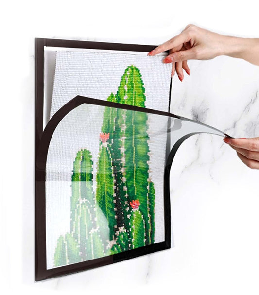 Magnetic frame for diamond painting 30x40 cm - Self-adhesive - 2 pieces