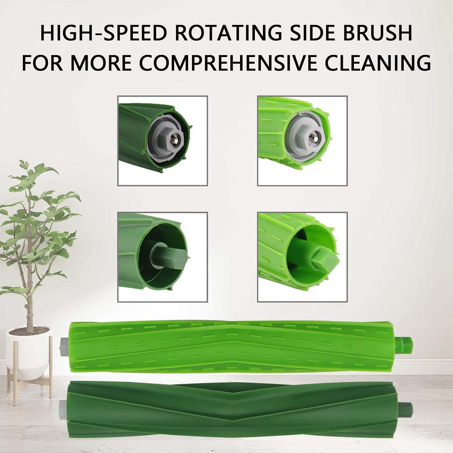 Robot Vacuum Cleaner Accessories Compatible with iRobot Roomba i7 i7+ E5 E6 i6 i3 i3+ 16 Parts