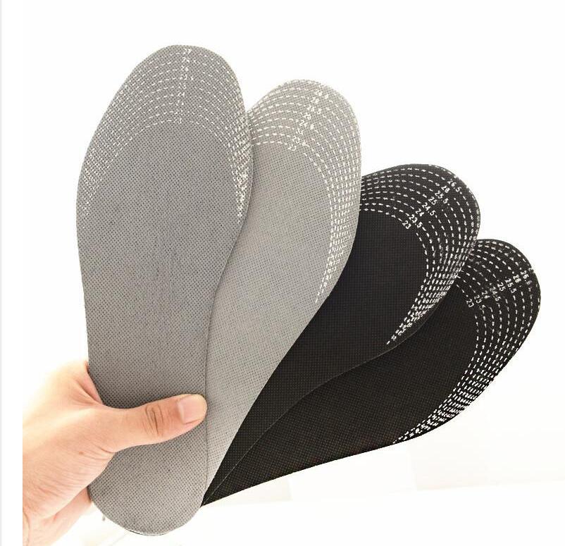 Activated Carbon Shoe Insoles for Odor Neutralization and Moisture Absorption, 6 Pairs