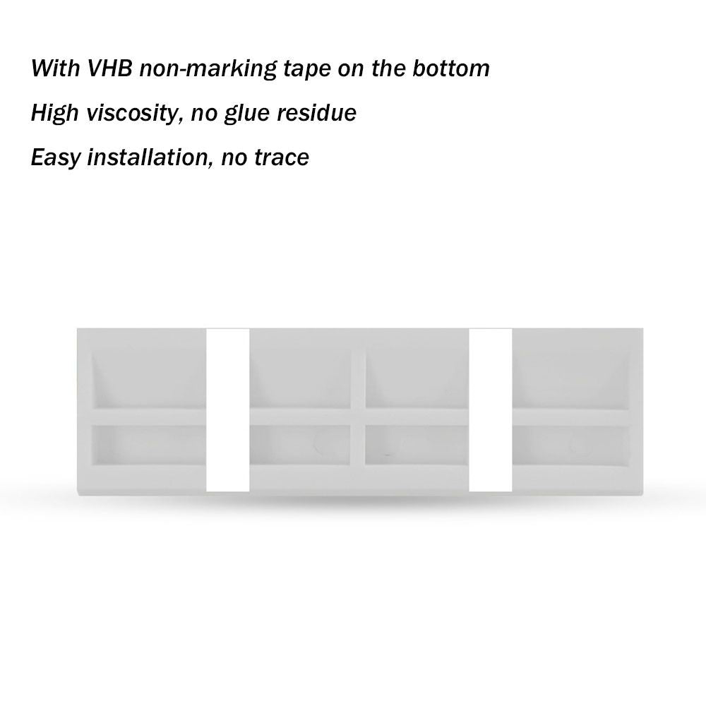 White Threshold Strip Compatible with Robot Vacuum Cleaner