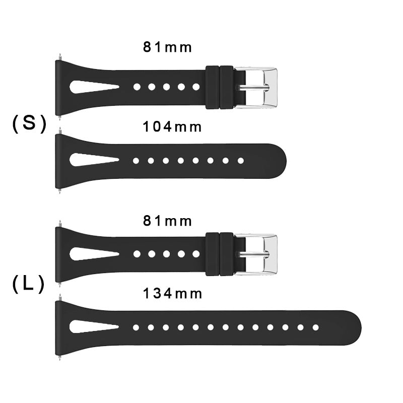 Fitbit Versa 2 Band Compatible Replacement Strap 3 Pack Black Silicone for Fitbit Versa Versa Lite SE Smartwatch