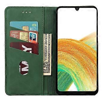 Compatible withSamsung Galaxy A55 5G Case, PU Leather Wallet Style F, Shockproof Protective Cover