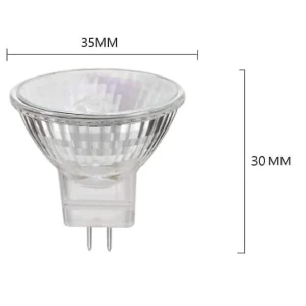 MR11 Halogen Lamp 20W 12V High CRI 6-Pack