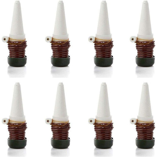 Automatic Drip Irrigation System with Self-Ceramic Probes, Indoor Plant Spikes for Watering Bonsai, Plants, Flowers, 8-Pack