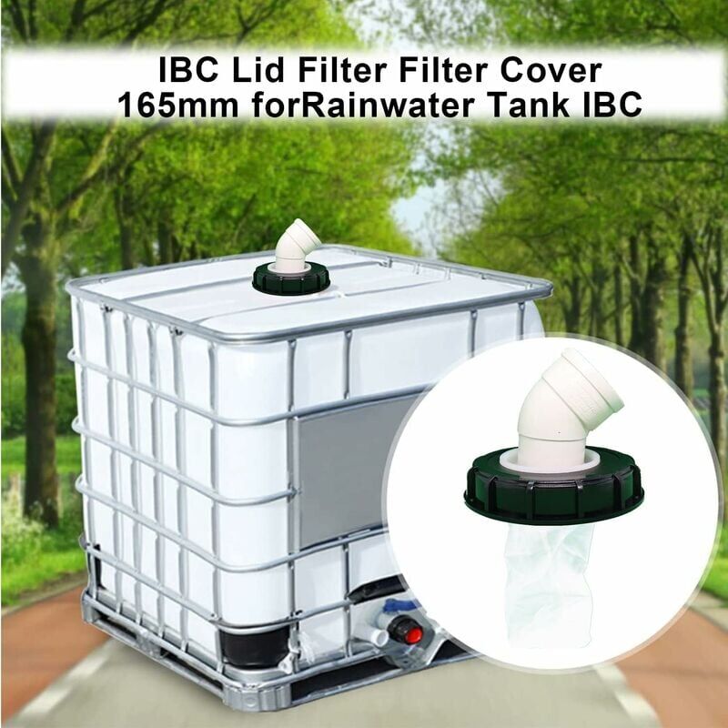 IBC Tank Water Filter 165mm Washable Nylon, Compatible with IBC Tank Accessories, 1000L
