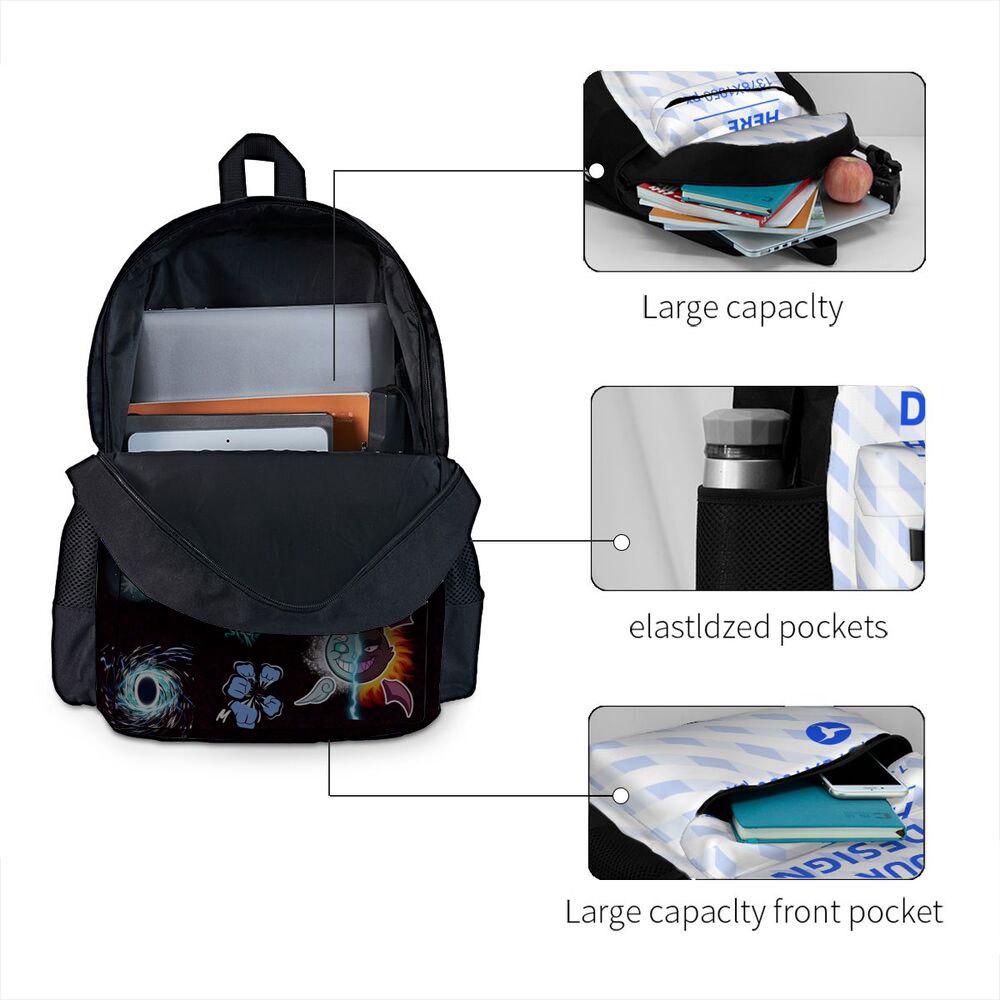 Roblox Blox Fruit Backpack Large Capacity Polyester School Bag for Children