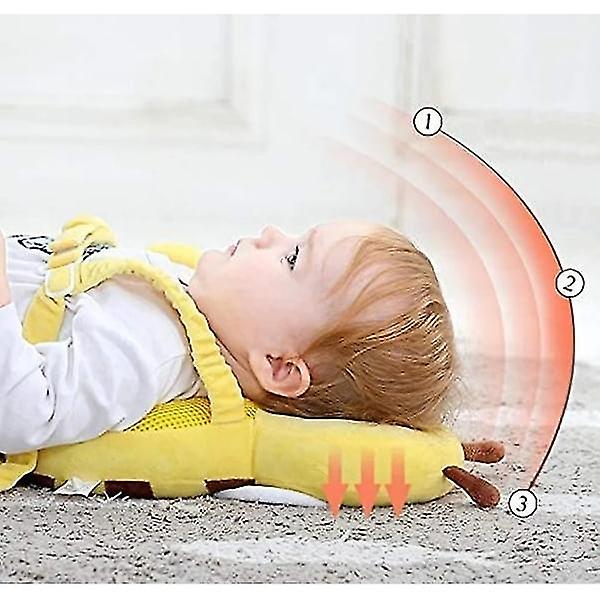Baby Head Protection Backpack with Back Protection Pillow for Toddlers