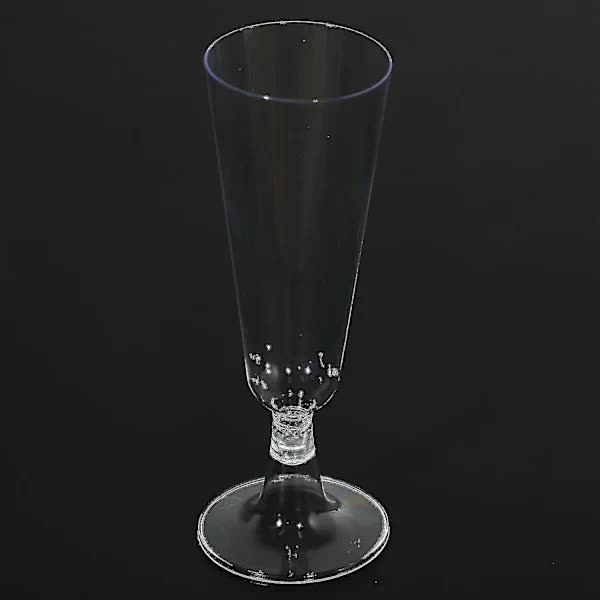 Plastic Wine Glasses 150 ml 60 Pack Champagne Red Wine Cups Versatile for Parties Carnivals