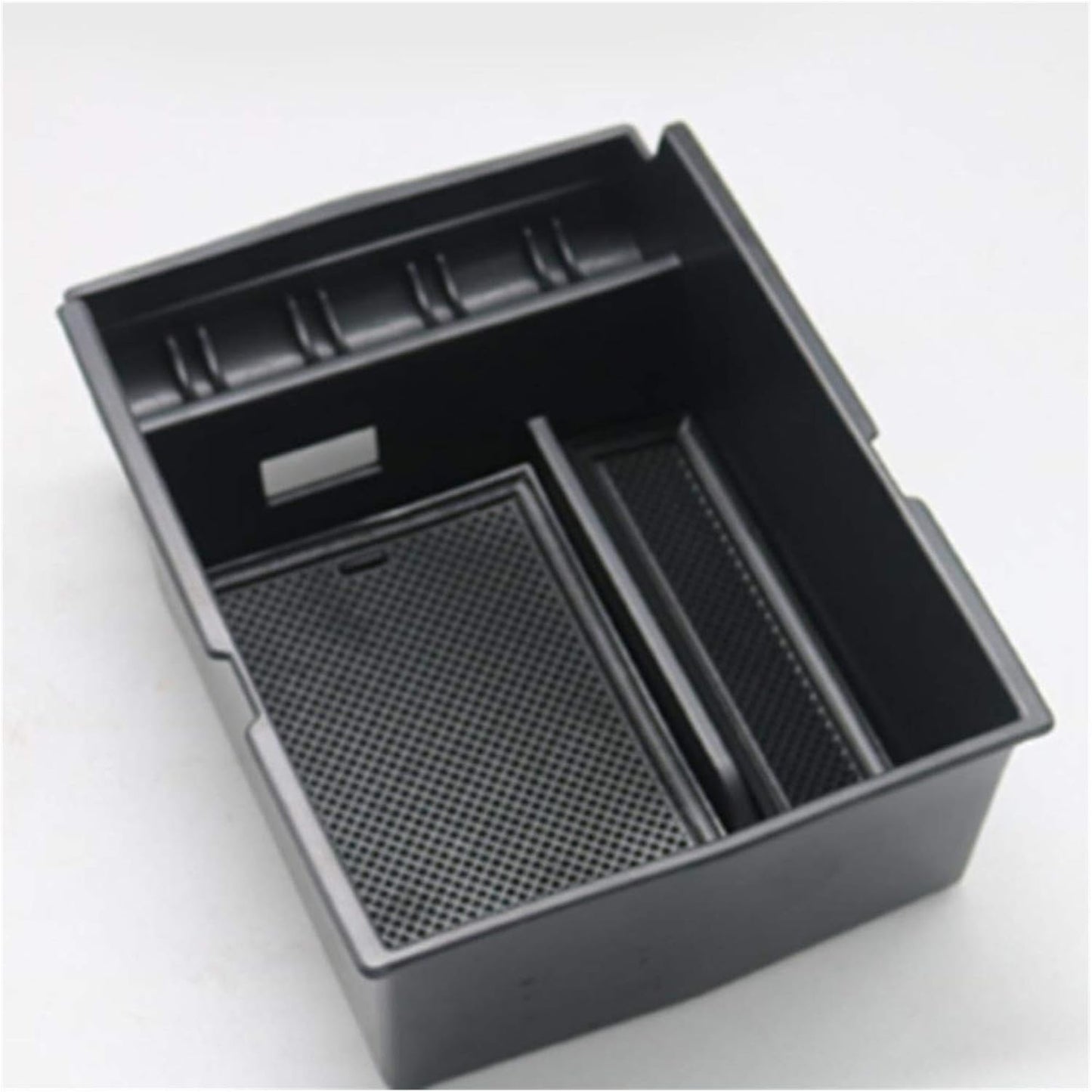 1pc Car Center Console Armrest Organizer Storage Box Tray Insert Black Fit for Subaru Outback 2015-2019 Auto Storage Tray LiMePng