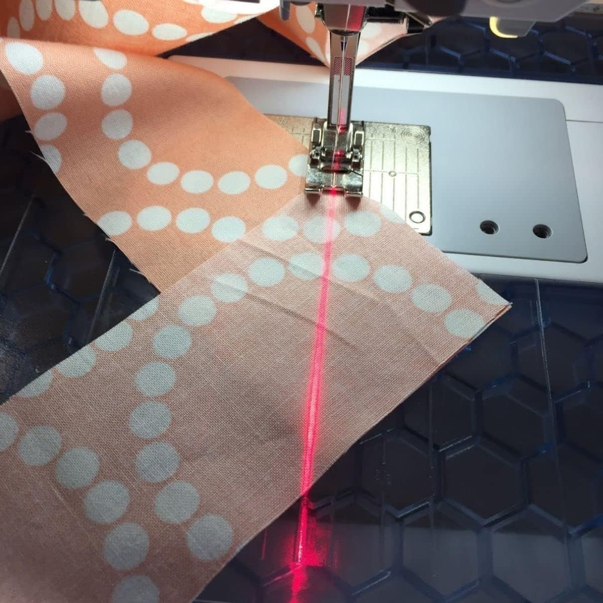 SewPro Laser Vision Guide，Sewing Machine Quilting Light , Dot , Straight Line , Crosshair , Innovative Sewing and Quilting Notion for Precise Stitching (Straight Line Sewing Laser), White