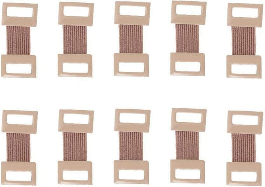 10pcs Skin Color Elastic Bandage Clips,Bandage Wrap Clips Stretch Metal Clips,Ace Bandage,Large Bandaids,Replaceable Wrap Clips Adhesive Bandages for Various Types Bandages