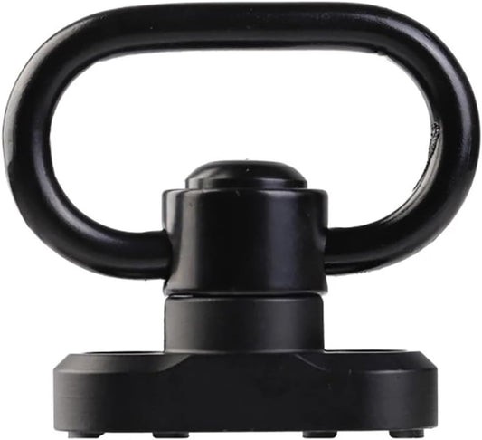 QD Sling Mount kit Rail Adapter Adaptor Push Button Quick Release Strap Buckle, Black