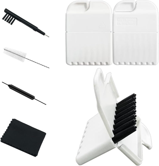 GN Cerustop Wax Guards PN 20439700 Filters for Resound/phonak/Unitron/Resound/Beltone/Widex Heaing Aids with Cleaning Brush Tools Kit and Carry Case-3packs