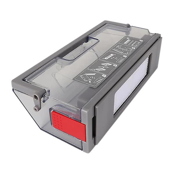 Dust Box for Deebot Ozmo T9 T8 T5 N5 N8 DJ65 DX55 Robot Vacuum Cleaner Spare Parts - Gray