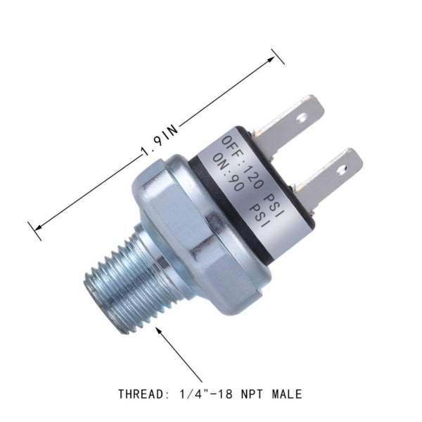 Air Compressor Switch Replacement Compatible with Air Pressure Systems