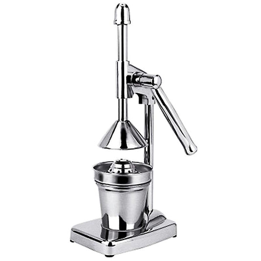 Stainless Steel Manual Press Fruit Squeezer Handheld Orange Lemon Maker Vegetable Juice Blender Cup