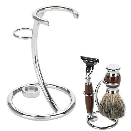Stainless Steel Razor and Brush Holder Stand Organizer Storage