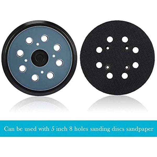 125mm Sanding Disc 8-Hole 2 pcs with Dwe6423 Dwe6421 Compatible Sandpaper Accessories