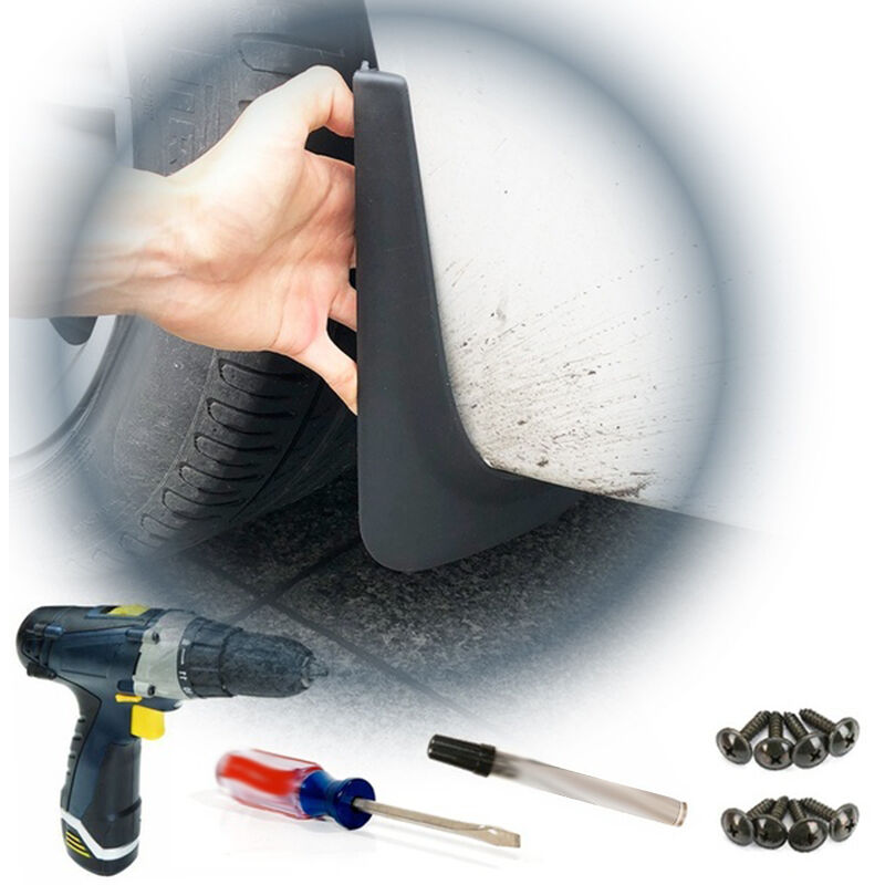 BMW Mud Flaps Compatible with 3 5 7 Series E30 E46 E90 E91 E92 E93 E60 F10 F11 G30 E38 E65 F01 Universal Fit