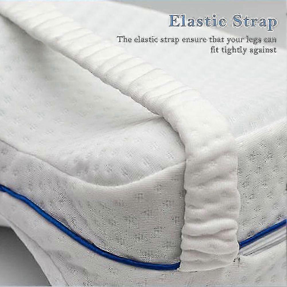 Elastic Knee Pad Covers Set of 2 with Zipper Soft Breathable Leg Protectors