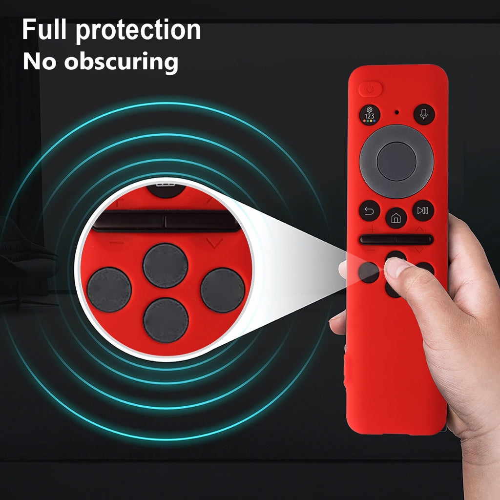 BN59-01432A Remote Control Sleeve Shockproof Protective Cover Black 0.03mm Multi-Colored Bag Compatible withSamsung TV