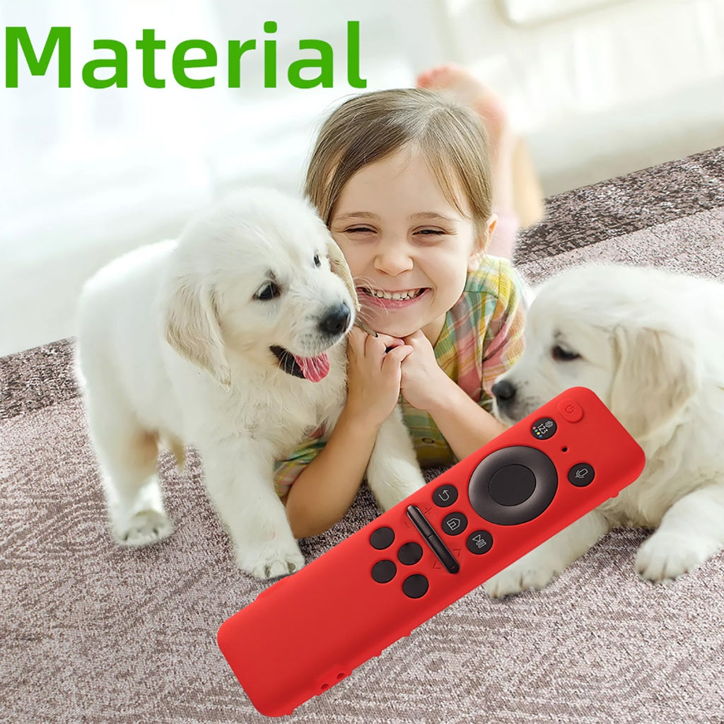 BN59-01432A Remote Control Sleeve Shockproof Protective Cover Black 0.03mm Multi-Colored Bag Compatible withSamsung TV