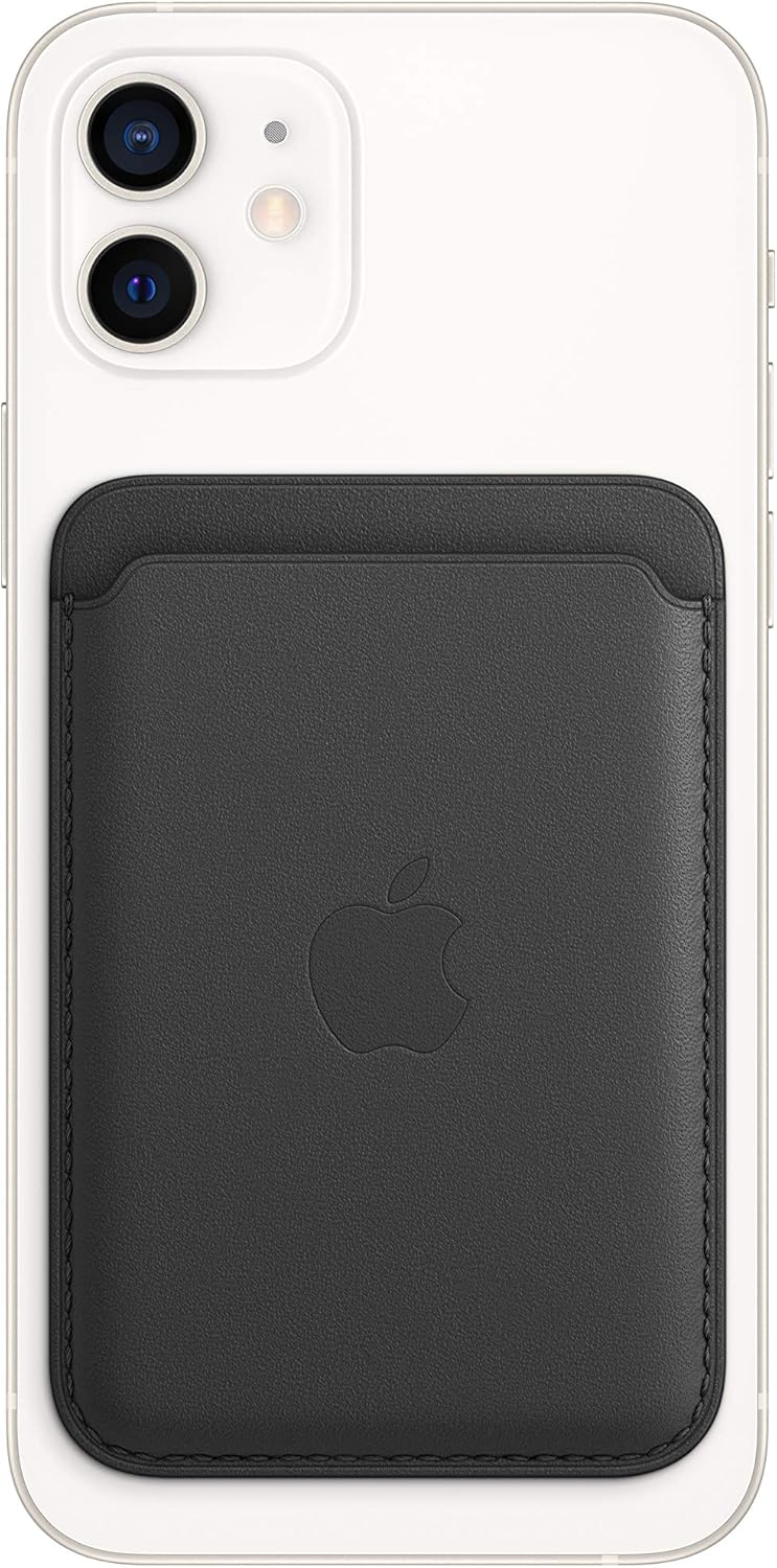 Compatible with Apple iPhone FineWoven MagSafe Leather Wallet Black iPhone