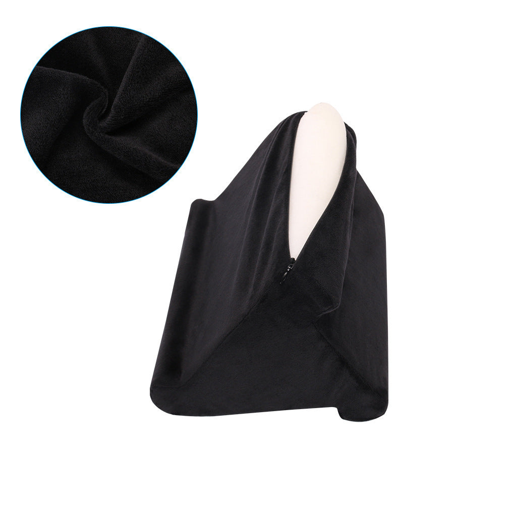 Foldable Tablet Pillow Holder Soft Red iPad Kindle Fire SamsungCompatible with
