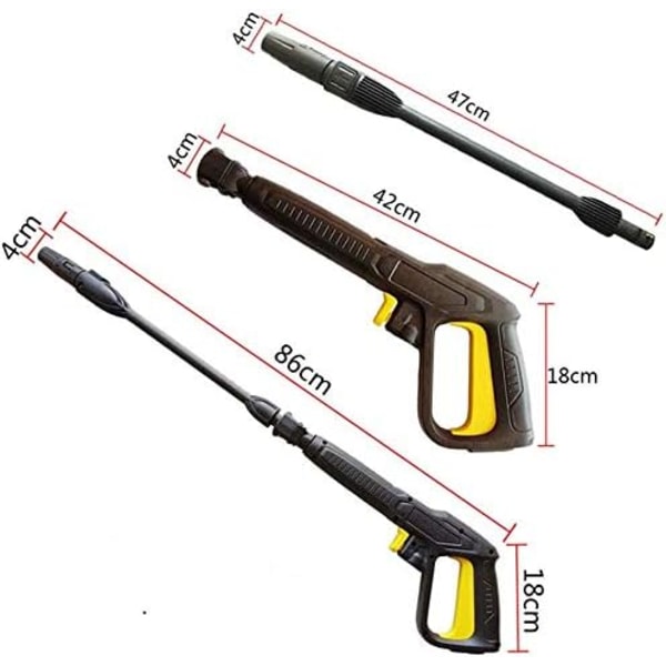 Compatible with Karcher K2 K3 K4 K5 K6 K7 High Pressure Washer Gun