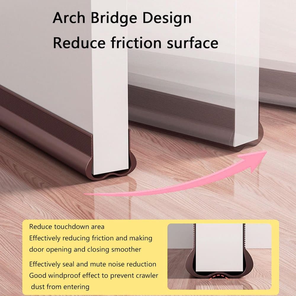 Soundproofing Door Strip White 93 cm