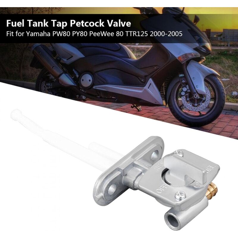 Fuel Tap Shut Off Valve Compatible with PW80 TTR125 BW80 YFM250 YFZ450