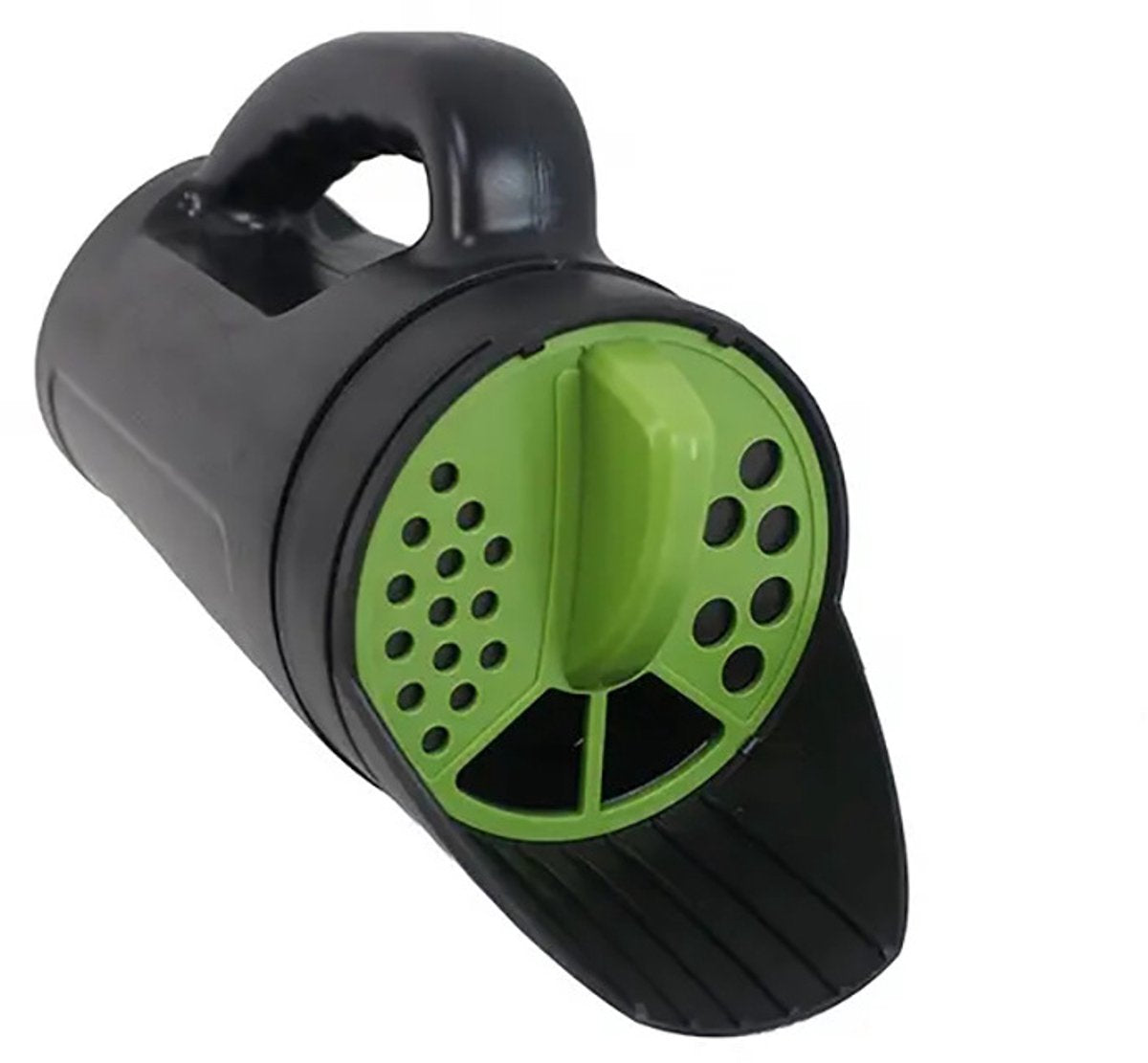 Hand spreader for seed and salt - planting machine for vegetable seeds - spreader for snow salt - adjustable outlet (3 positions) - including scoop - 2.5 liters - For lawn, garden and driveway