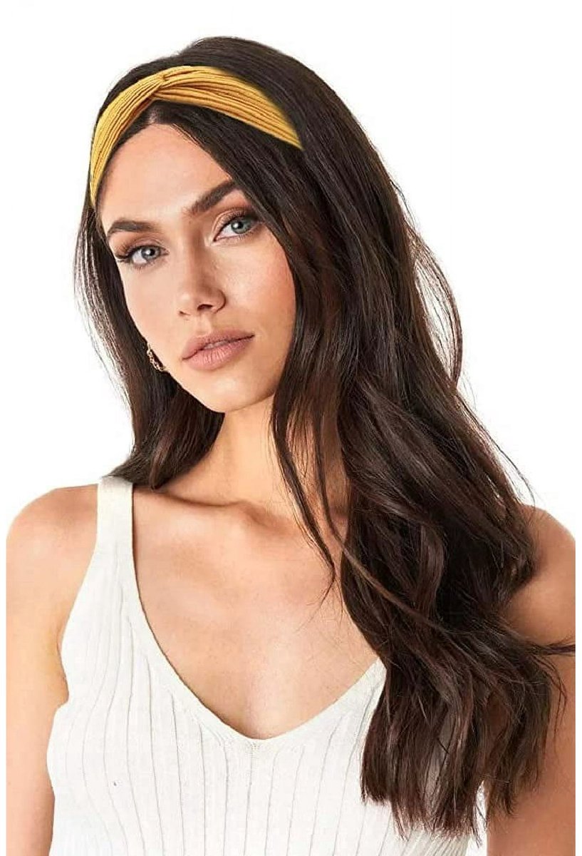 Hairbands - Set of 8 - Women's Hairbands - Twisted Elastic Hairbands - Plain Hairbands - Hair Accessories - Suitable for Girls, Sports and Yoga