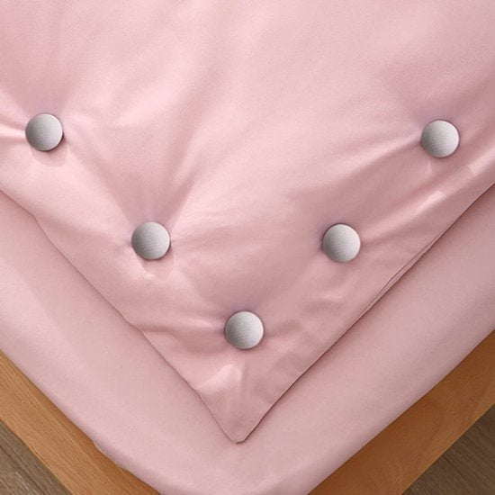 Duvet cover clips - 12 pieces - Duvet cover holders - Non-slip duvet cover clips - Suitable for blankets, sheets, curtains, socks, mattress covers - White