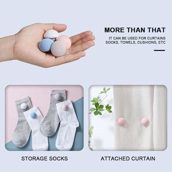 Duvet cover clips - 12 pieces - Duvet cover holders - Non-slip duvet cover clips - Suitable for blankets, sheets, curtains, socks, mattress covers - White