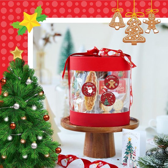 Stickers - 500 sheets - Christmas stickers - Label stickers - Gift stickers - Self-adhesive gift labels, DIY sealing stickers