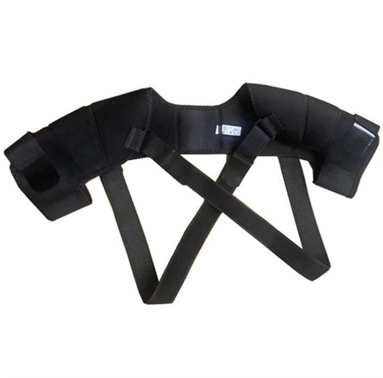 Shoulder Brace - Shoulder Support Brace for Sports - Double-Sided Adjustable & Breathable - Compression and Stability for Both Shoulders - L/XL