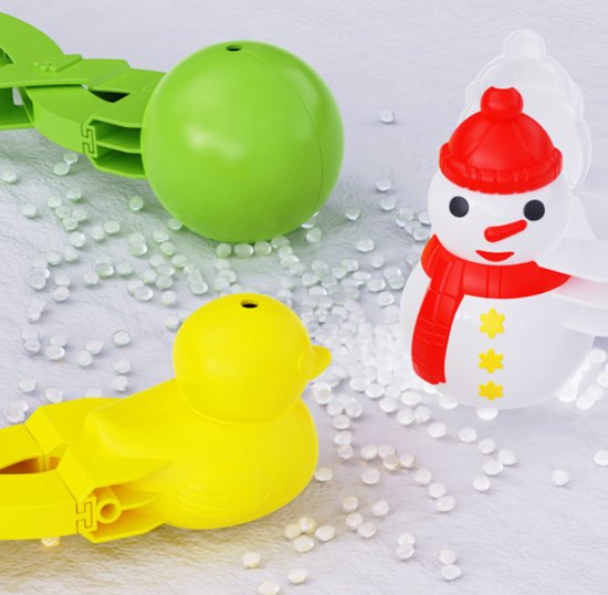 Snowball Maker for Kids | 6 Pieces - Safe PP Material
