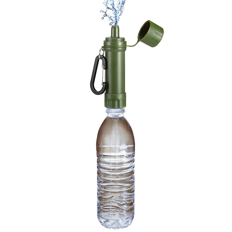 Water Stream Filter – Essential Camping Gear – 1200L Capacity – Extended Straw – For Hiking & Emergency Situations