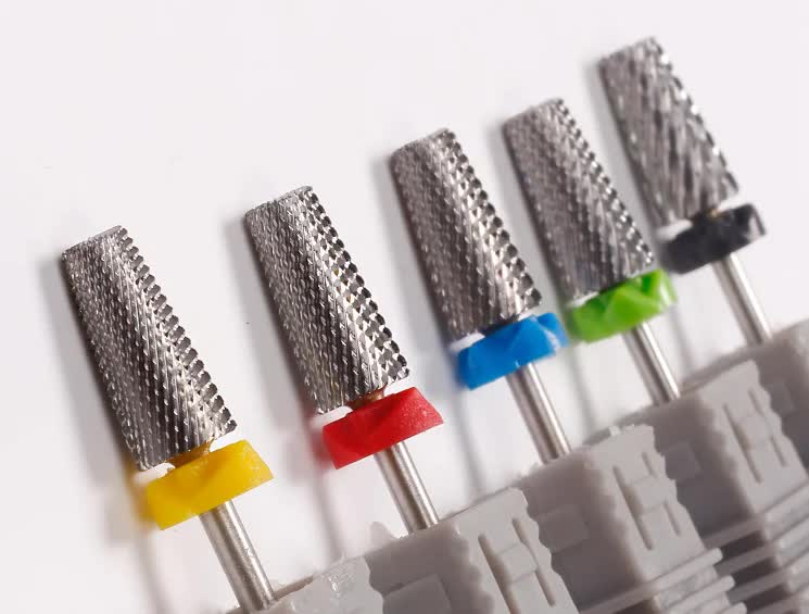 5-in-1 Nail Cutter Bit – Coated Tungsten Grinding Head – for Manicure and Pedicure 1 piece M