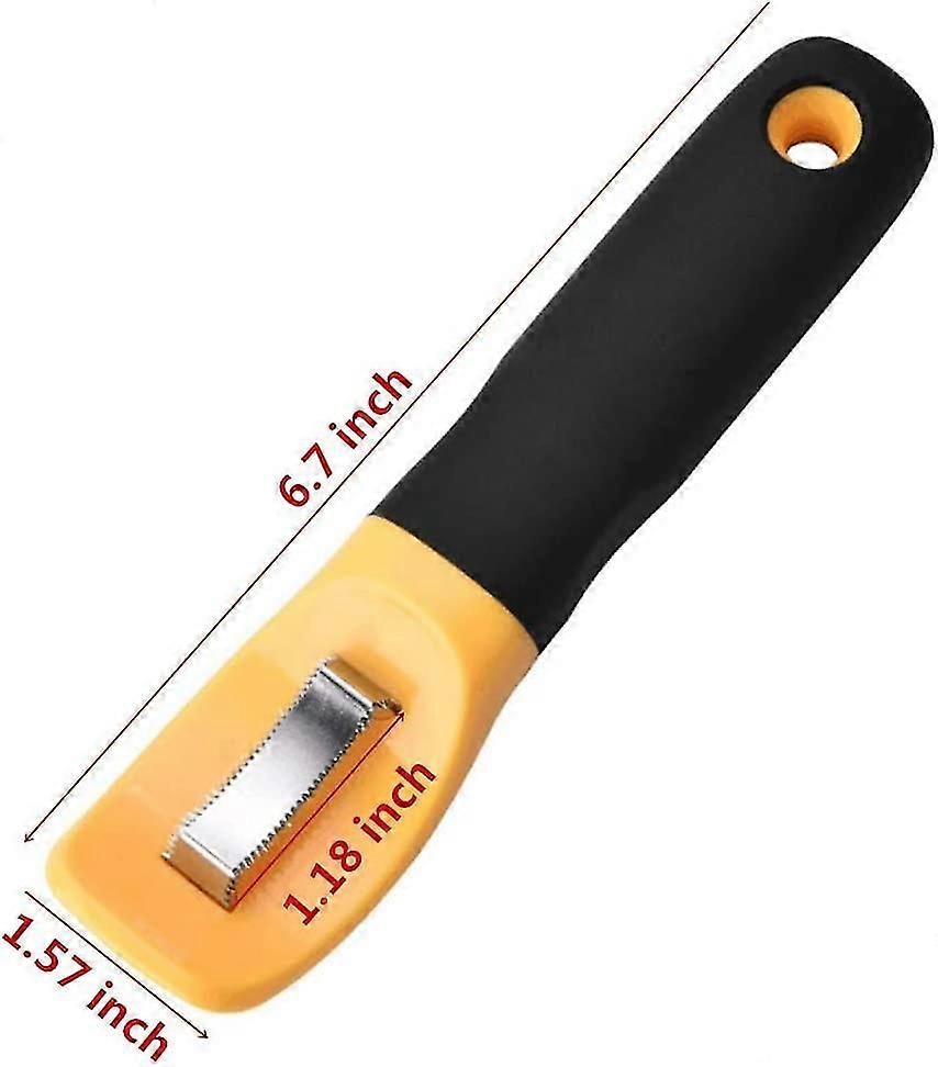 Corn Cob Knife, Corn Stripper, Kitchen Corn Cob Remover with Serrated Vertical Blade, 7533