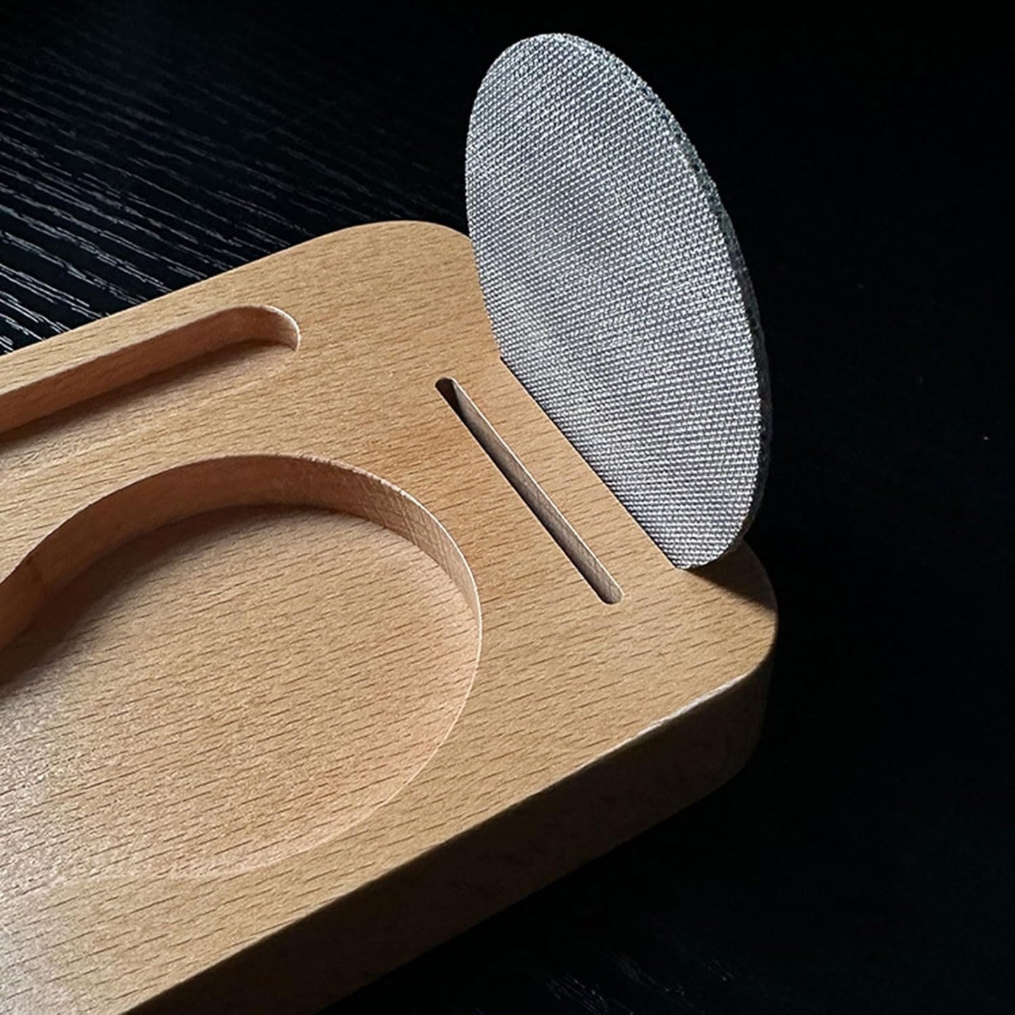 Tamper Stand - Espresso Tamper Stand - Suitable for Coffee Tools - Wood Material - Coffee Lovers - Suitable for 51mm
