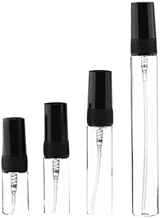 Empty Perfume Bottle - Portable - Travel Friendly - Glass - (2ml + 3ml + 5ml + 10ml)