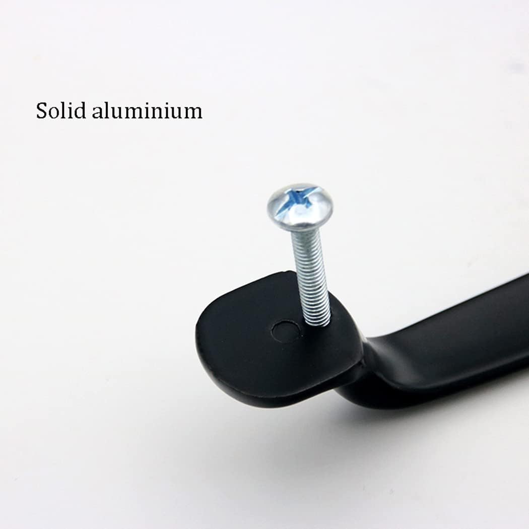 Cabinet handles, children's room handles, cabinet knobs, drawer pulls for wardrobes, kitchen handles - aluminum alloy - 2 pieces - (post spacing 96 mm)