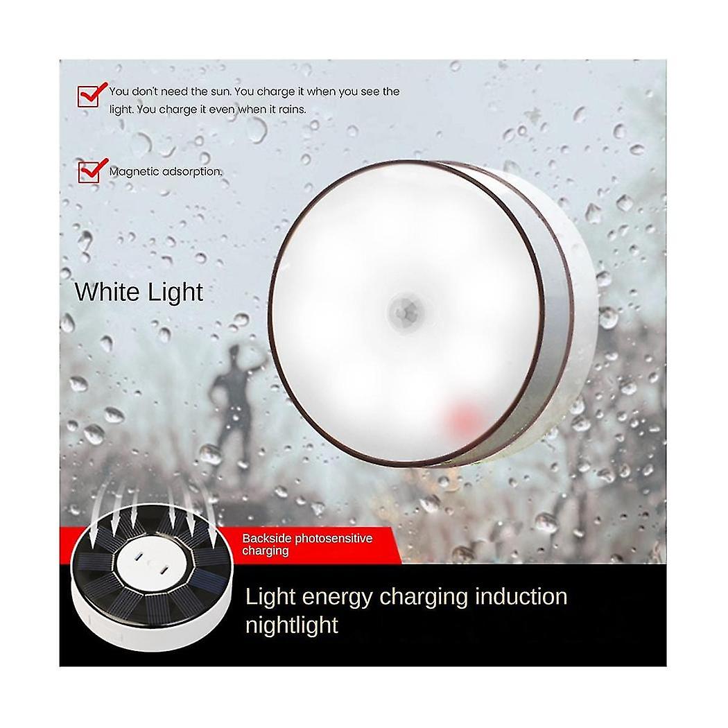 Night light - Wireless - Motion detector light - Wireless light - USB rechargeable light - Rechargeable wall lamp for the hallway