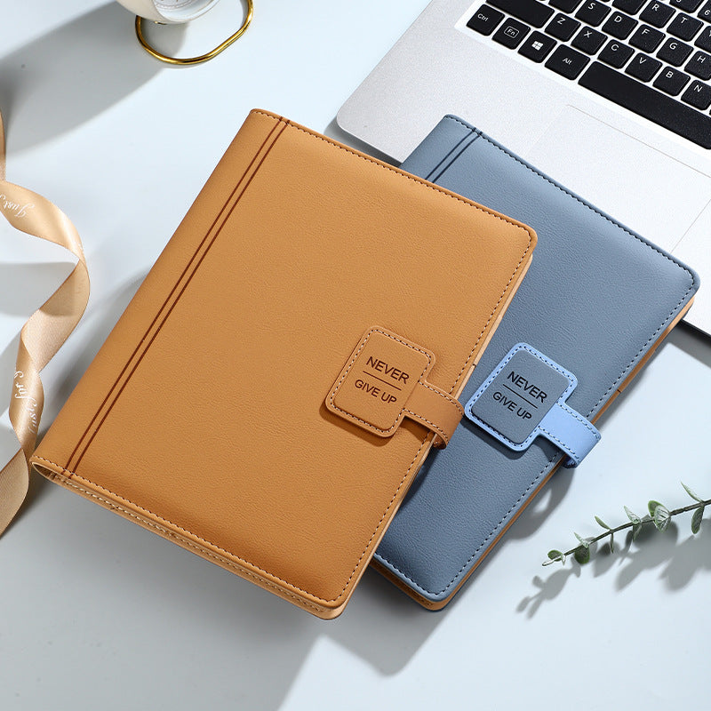 2026 Agenda - A5 Notebook - Ring Binder - Refillable & Reusable - Organizer - [Brown]