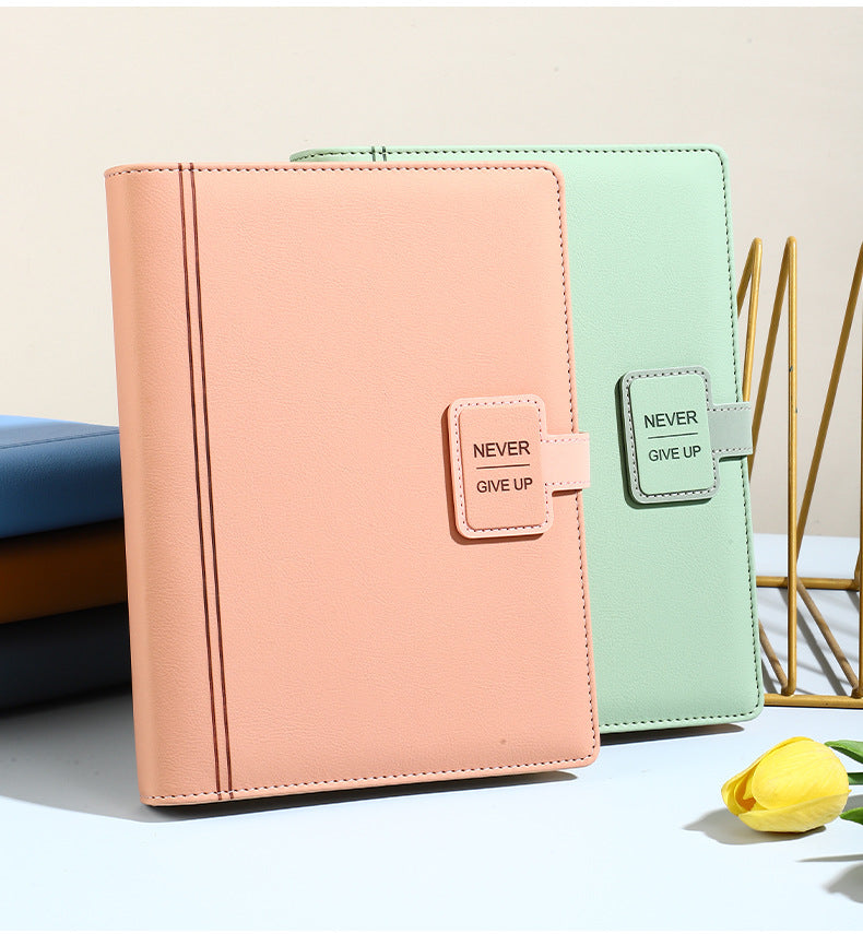 2026 Agenda - A5 Notebook - Ring Binder - Refillable & Reusable - Organizer - [Brown]