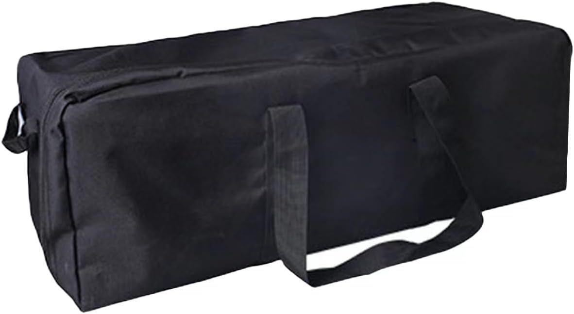 Foldable Heavy Duty Travel Duffle Bag, Sports Storage Bag for Camping, Hiking, Gym Equipment and Team Travel, Black, 70.1 x 30 x 25.9 cm