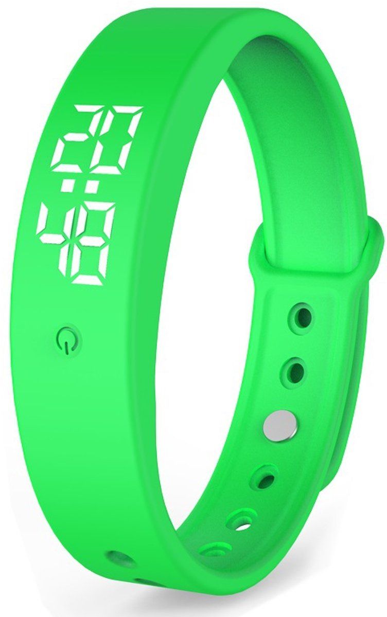 Vibration Alarm Reminder Watch with Silent Wrist Alerts and 10 Time Reminders for Medication, Meals and Daily Schedules, Green