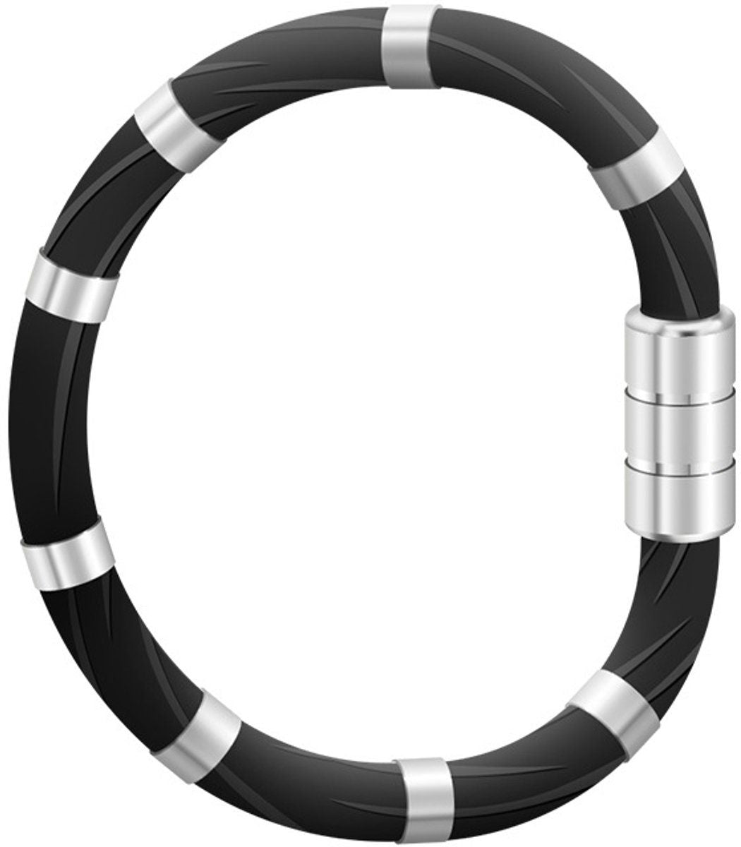 Anti, Static Armband, Silicone Sports Wristband, 8, Eliminates Static Electricity, Waterproof and Washable, For Running and Winter, Black